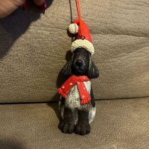 Vintage OUNG dog ornament Christmas